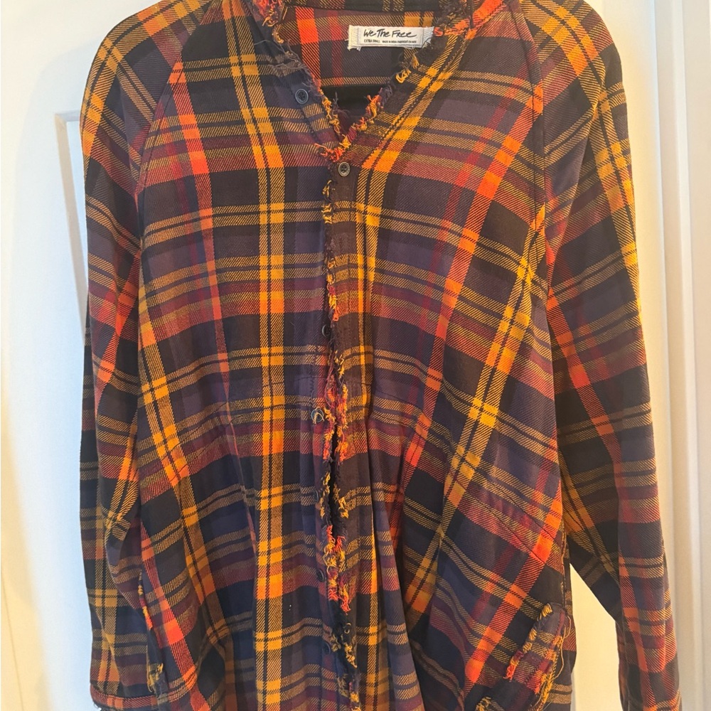 We The Free Multicolor Plaid Shirt